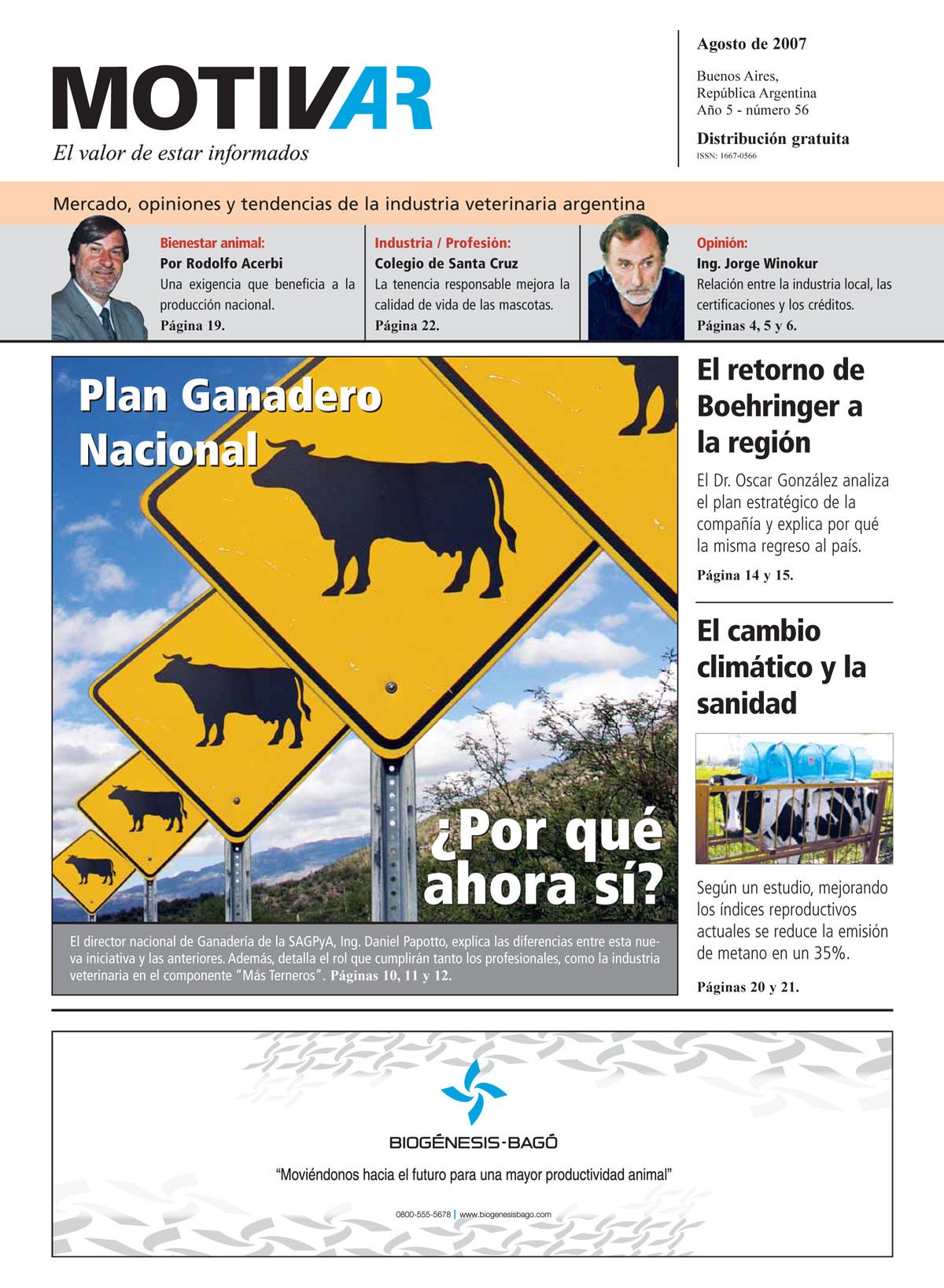 Edición N° 56 – Agosto de 2007