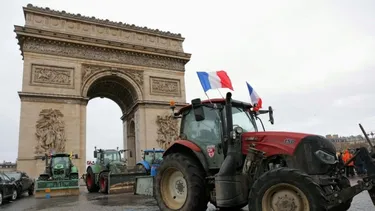 Tractorazo en Francia. La protesta de agricultores incidió en el freno al acuerdo del Mercosur y la UE.