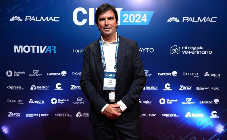 Sean Scally, presidente de la Cámara Argentina de la Industria de Productos Veterinarios (CAPROVE).