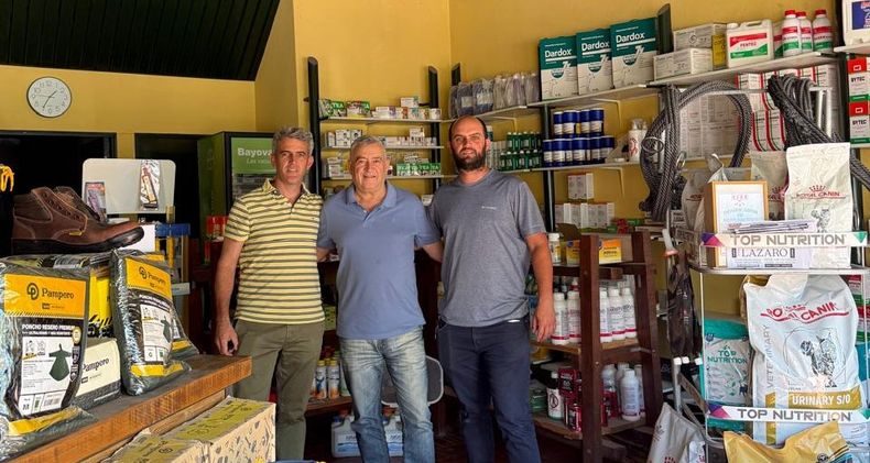 Tomás, “Cacho” y Juan Morán y un legado de servicio y confianza.