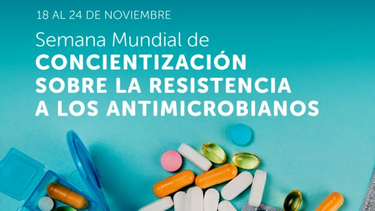 La resistencia antimicrobiana es una creciente amenaza mundial.
