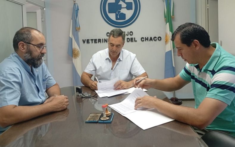Los Consejos Veterinarios de Chacho y Formosa fortalecen su trabajo colaborativo.
