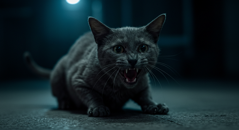 El gato atacó primero a tres personas de una misma familia y luego a otras tres no vinculadas entre sí.