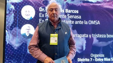 Dr. Luis Barcos, ganadero, ex presidente del Senasa y ex referente de la OMSA.
