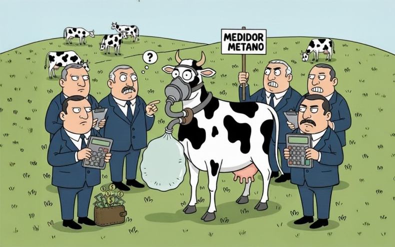 Gravar el metano de los bovinos representaría un nuevo confllicto productivo.&nbsp;