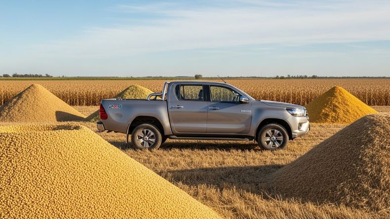Según el INTA, en 2025 senecesitan hasta 13% menos soja para una pick-up.