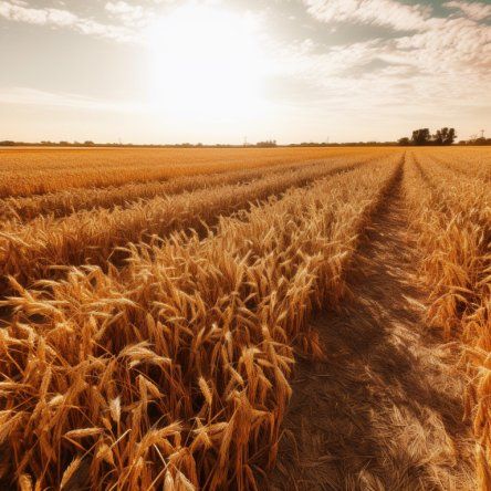 Termina la siembra de trigo.