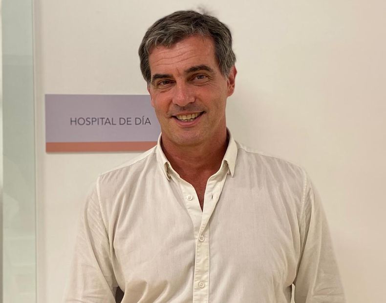 Diego Rosso, jefe del departamento de Pediatría del Hospital de Clínicas “José de San Martín (UBA), detalló la importancia del encuentro de los pacientes con sus animales de compañía.