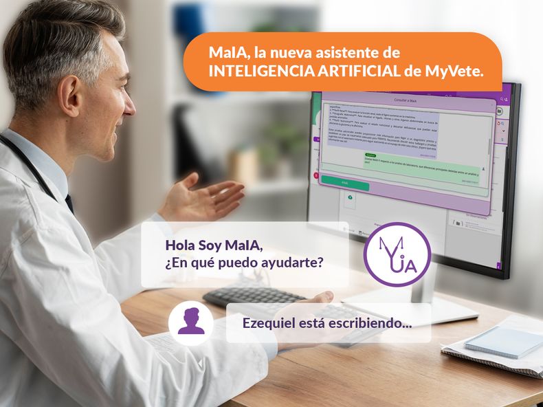 El objetivo del asistente de Inteligencia Artificial esagregar valor y facilitarles a los veterinarios herramientas reales que cubransus necesidades.