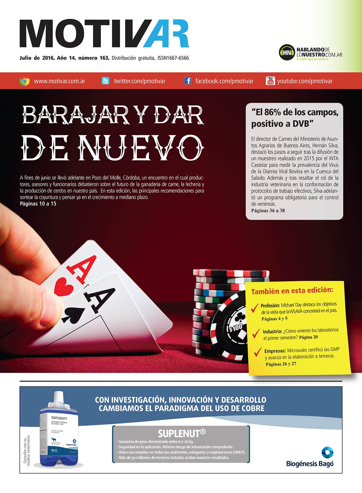 Edición N° 163 – Julio de 2016