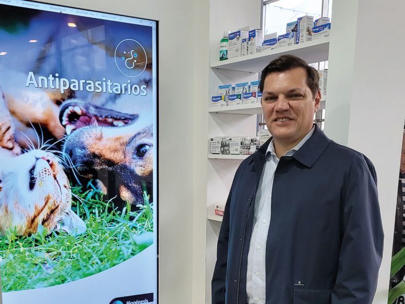 El MV Esteban Turic, CEO de Biogénesis Bagó, estuvo presene en La Rural de Palermo, Buenos Aires.
