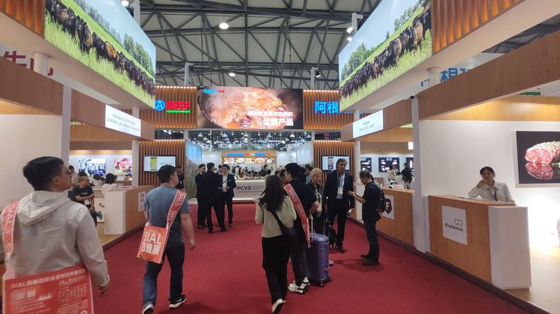 IPCVA y 26 empresas exportadoras se encuentran en la feria más importante del sector en Asia.