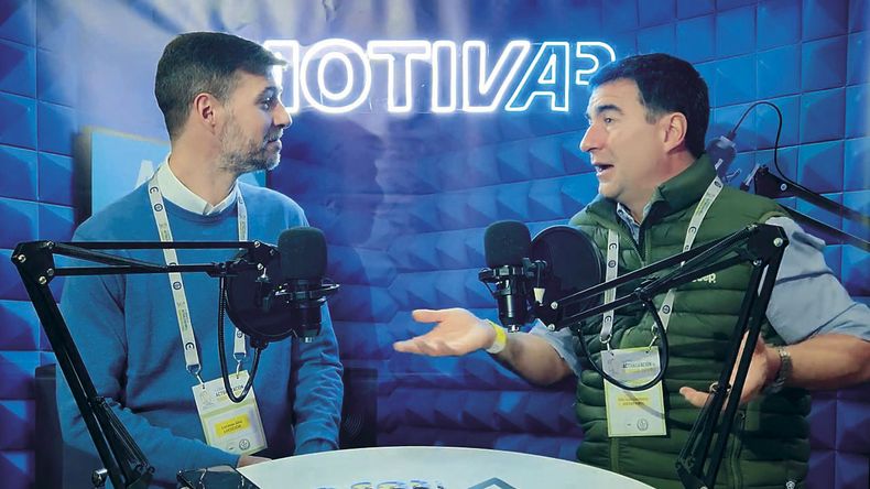 Luciano Aba entrevista a Darío Colombatto en Tandil sobre manejo en feedlot.