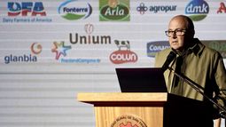 Jorge Giraudo, director ejecutivo de OCLA, trazó un panorama de la lechería argentina. Jorge Giraudo, director ejecutivo de OCLA, trazó un panorama de la lechería argentina.