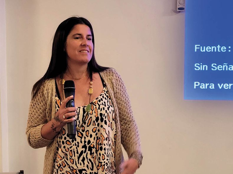 Gisela Papaleo, directora de Productos Veterinarios en el Senasa.