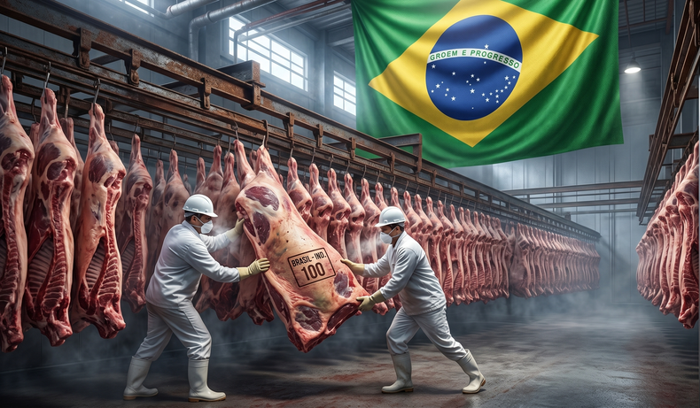 La carne brasilera, bajo la lupa de la estricta regulación de la Unión Europea.
