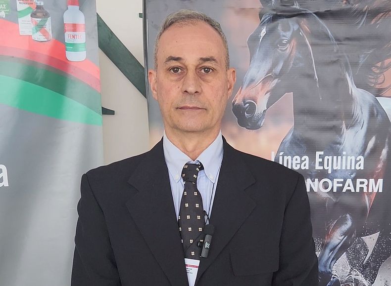 El MV Javier Crede, representante técnico comercial de Tecnofarm, adelantó que que este año tienen previsto presentar una penicilina sódica.