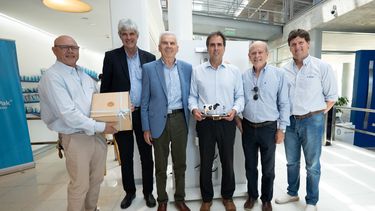 DeLaval celebró una década de innovación con su tambo robotizado.