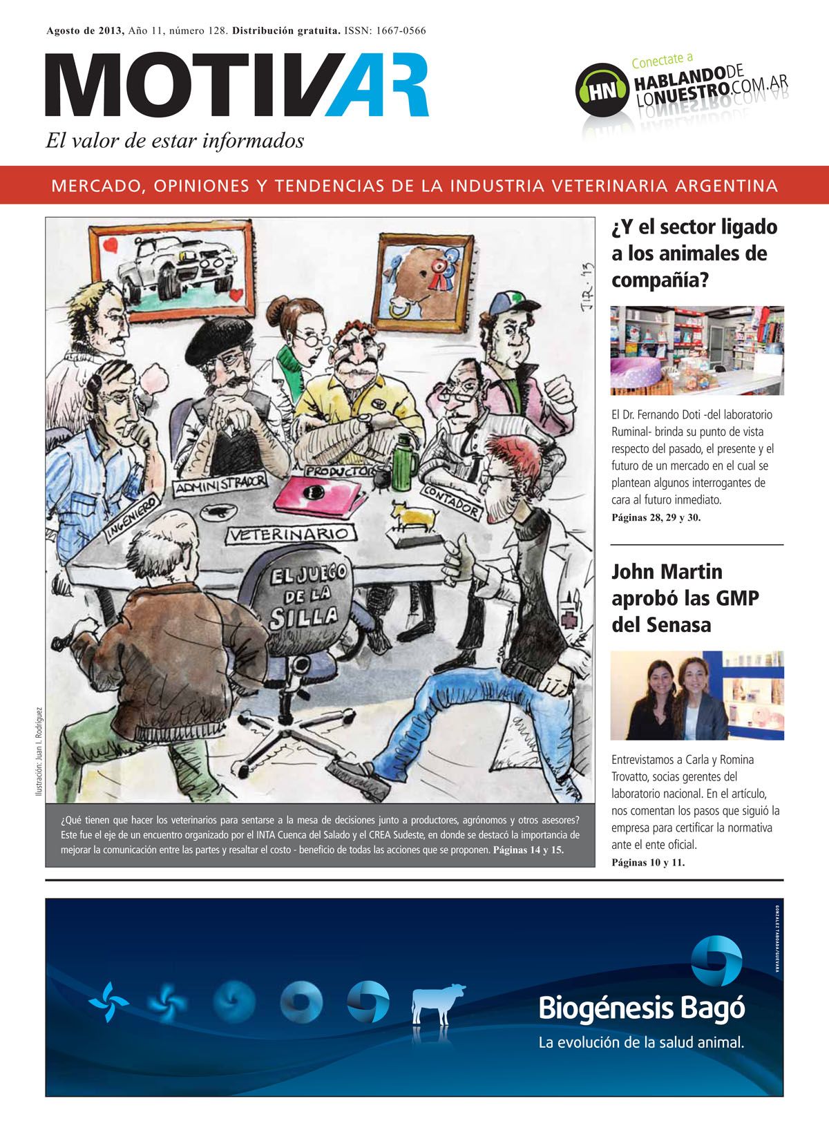 Edición N° 128 – Agosto de 2013