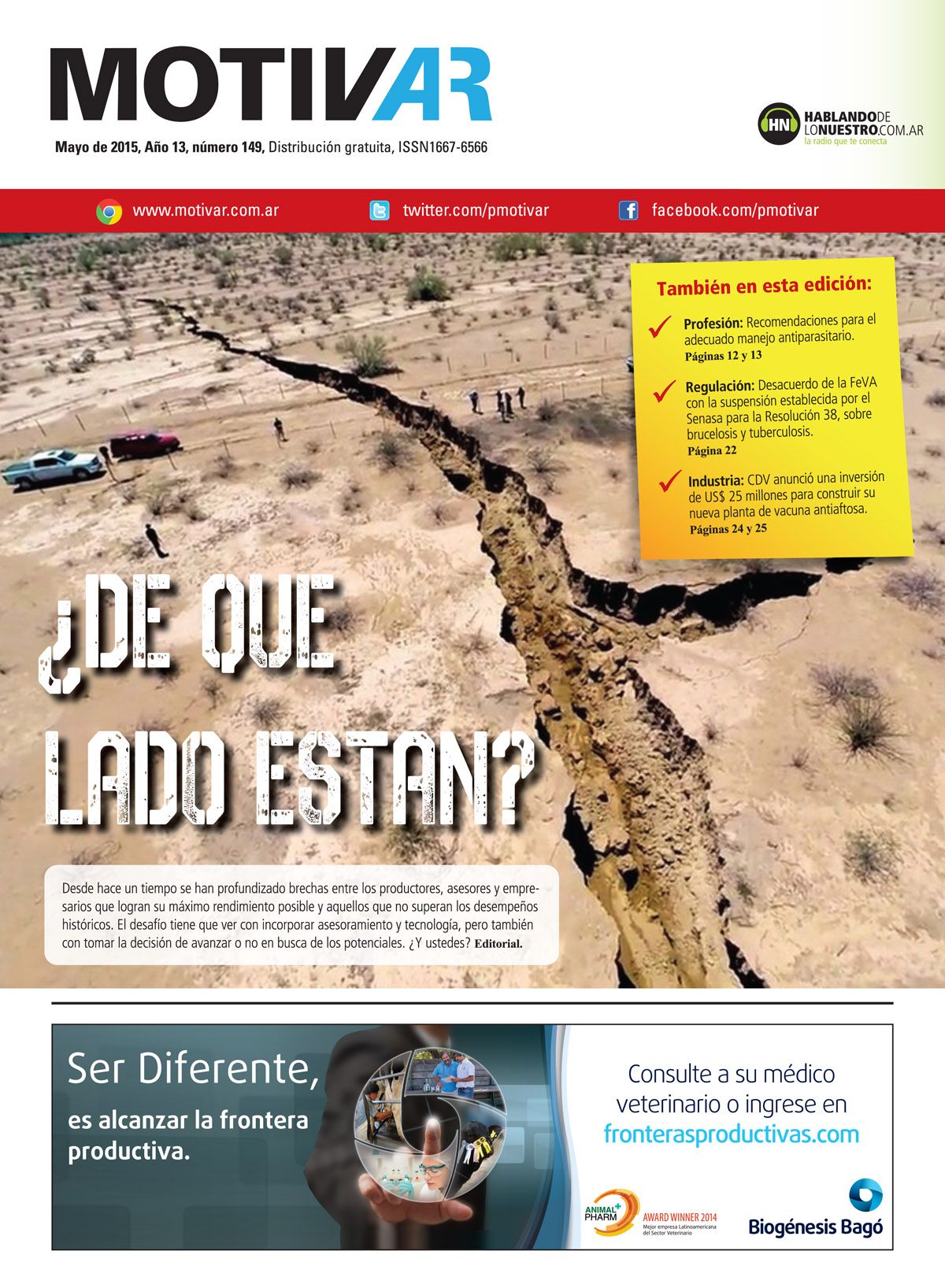 Edición N° 149 – Mayo de 2015