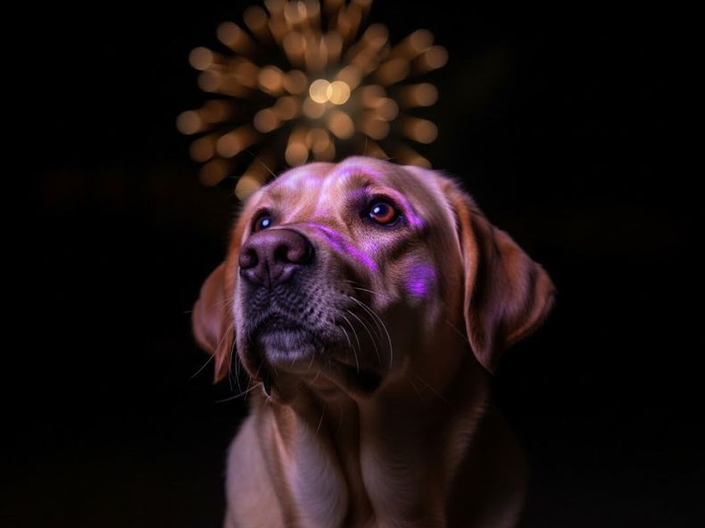 Pirotecnia. Los veterinarios están en primera línea para prevenir y contener el trauma.