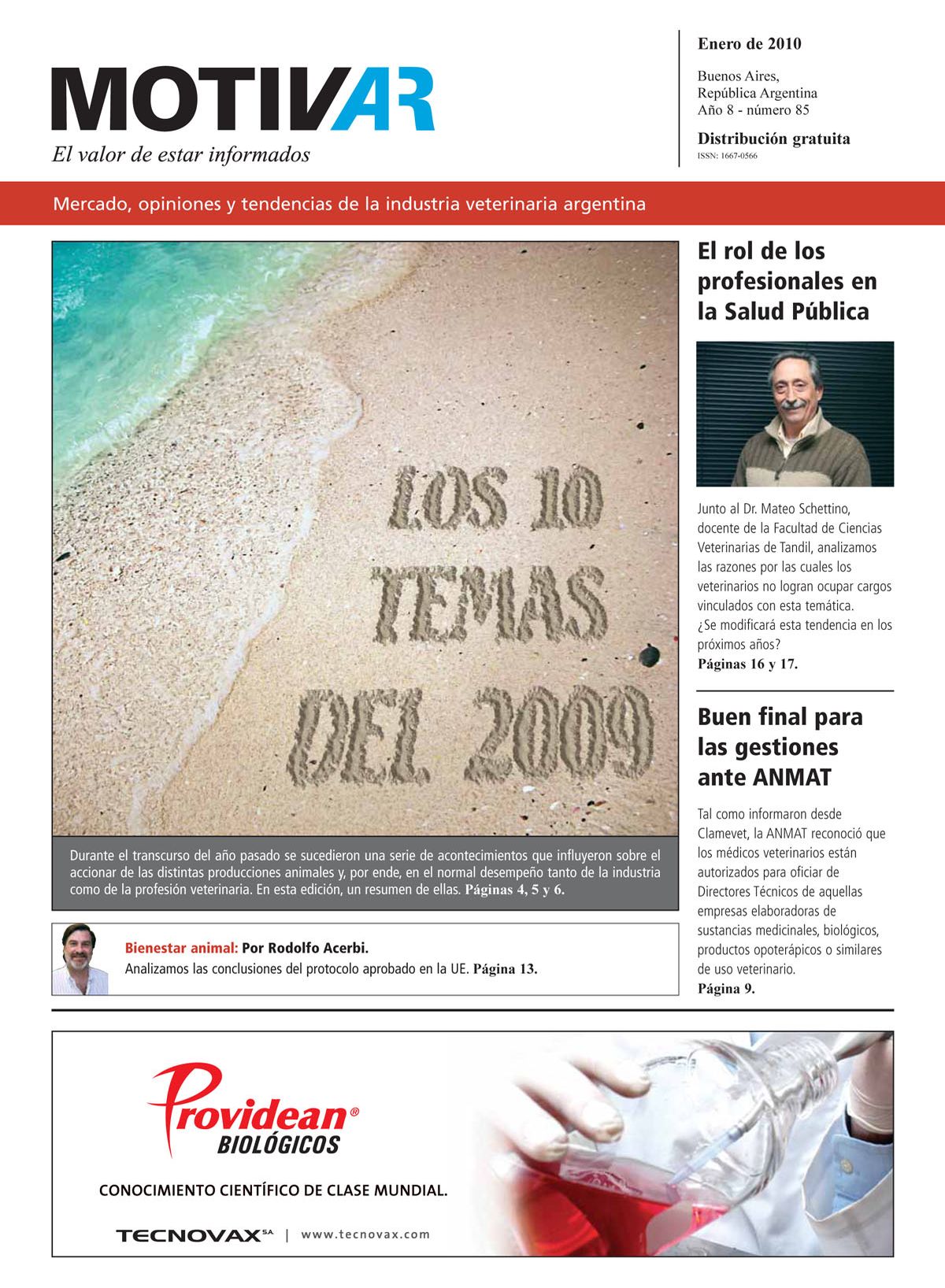 Edición 85 – Enero de 2010