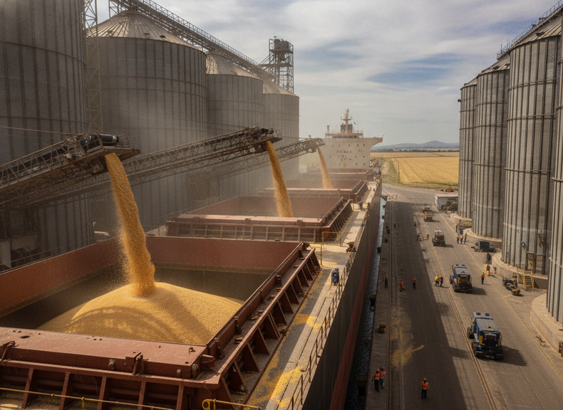 Exportaciones agroindustriales: girasol, maíz y carne impulsan el crecimiento.