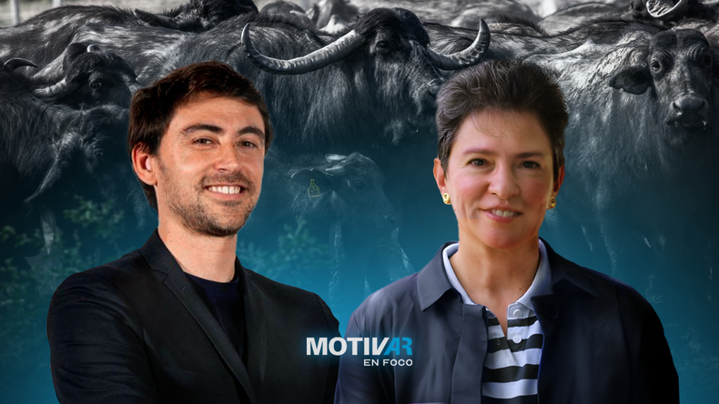 Marina Born es la protagonista del tercer episodio, hablando de la incorporación de búfalos a la actividad ganadera.