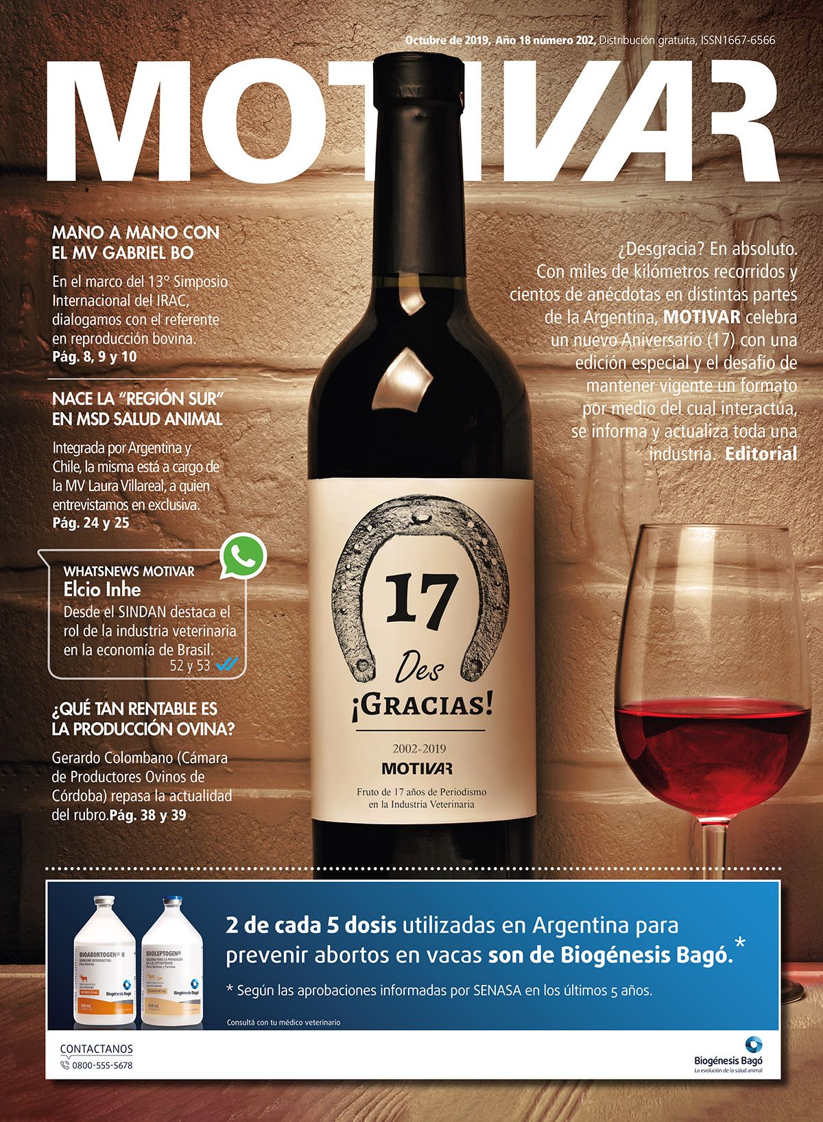 Edición Impresa, Edición N° 202 – Octubre 2019