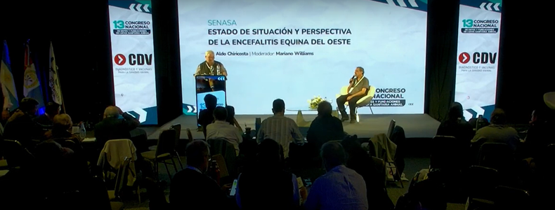 El MV Aldo Chiricosta, jefe del Programa de Enfermedades de los Equinos del Senasa, indicó que hubo 1.530 casos denunciados con Encefalomielitis Equina del Oeste.