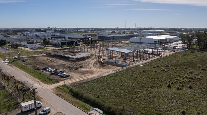 Avanza la construcción de la nueva planta de vacunas veterinarias de CDV.&nbsp;