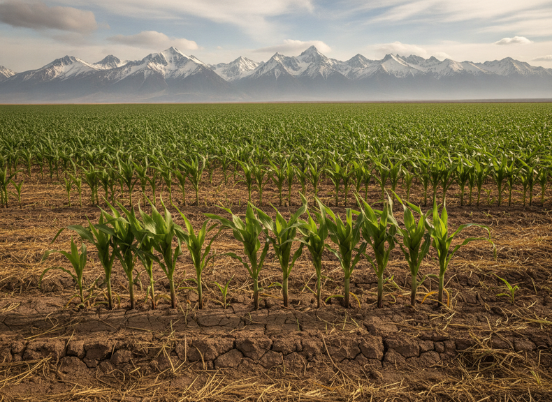 El maíz precoz emerge como pilar para la producción ganadera en la Patagonia, impulsando la alimentación animal y el desarrollo regional.