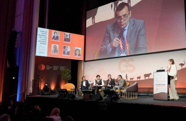 En la 92° Sesión General de la Asamblea de Delegados de la OMSA se celebró del 25 al 29 de mayo.