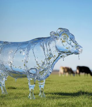 El agua, elemento tan vital como el alimento en la ganadería. El agua, elemento tan vital como el alimento en la ganadería.