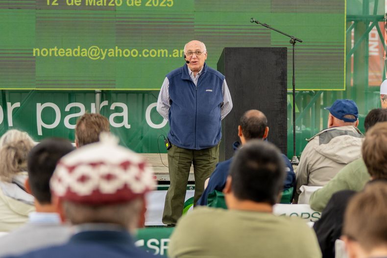 Clima. Eduardo Sierra adelantó que el panorama es más alentador parala campaña 2025/26.