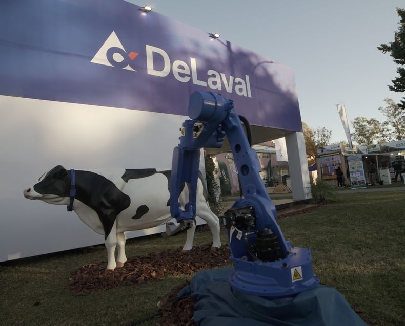 DeLaval presentó una tecnología para un tambo más eficiente.