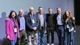 El equipo de Educación Continua junto a Luciano Aba en el cierre de las Jornadas.