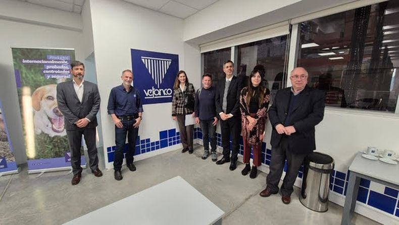 El encuentro entre Vetanco y los futuros funcionariosdiplomáticos argentinos fue el motivo para dialogar sobre el sectorveterinario.